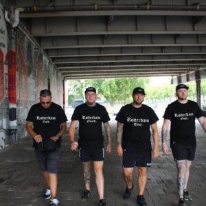 OLD ENGLISH - Noord | Oost | Zuid | West -  Zwart (t-shirt)