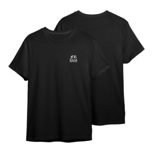 OLD ENGLISH - FR1908 WHITE on BLACK (t-shirt)