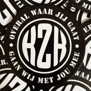 Overal waar jij gaat (stickers) 20st.