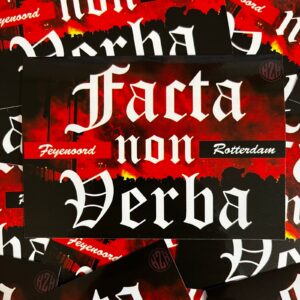 Facta non verba - 20st. (stickers)